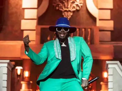 Boston Calling 2025: T-Pain brings fun and finesse to rain-filled performance